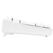 Gamiac Tkl90G spēļu tastatūra. Kailh Red balts/red Gaming Keyboard. white/red