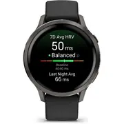 Garmin Venu 4 sporta pulkstenis 41 mm. melns 010-03013-02 Zegarek sportowy mm Czarny