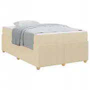 Gultas rāmis Cits Krēms 120 x 190 cm Lumarko audums Ramka Inny Kremowy tkanina