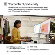 Hp 23.8 collu monitora pro no 5 Fhd Usb-C sērijas 23.8-Calowy monitor Pro serii 524Pu