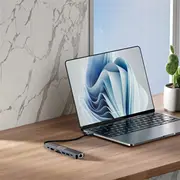 Hub Usb-C adapteris Hdmi Gigabit Ethernet Macbook Pro Air M4 Adapter 8W1