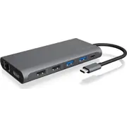 Icy Box Dk4050-Cpd Usb-C stacija/replikators 60718 Stacja/Replikator