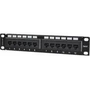 Intellinet tīkla risinājumi 10 Patchpanel 1He 12-Port Cat6 Utp melns Network Solutions schwarz