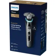 Jauns Philips Prestige Ultra Wet/Sauss elektriskais skuveklis Pārņemams Tumšais šīferis Xp9202/10 New i9000 Wet/Dry Electric Shaver Rechargeable Dark Slate