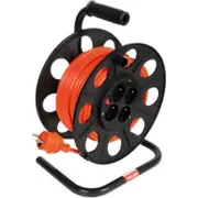 Jonex pagarinājuma kabeļa spole 3 x 1.5 mm. 4 ligzdas. oranža 40 m Ps-B2T 1.5Mm gniazda 40M