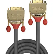 Kabelis Lindas Dvi-D 15M zelta 36216 Kabel Lindy