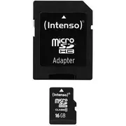 Karte Intenso Microsdhc 16 Gb 10. klase 3413470 Karta Class