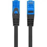 Lanberg Patchcord Kat.6A S/Ftp Lszh Cca 20M Czarny Fluke Passed