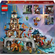 Lego Ninjago turnīra pilsēta ar templi 71814 Turniejowe miasto ze