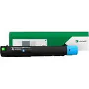 Lexmark Toneris 85D0Hc0 tonera kasetne 1 gab Toner kaseta tonerem szt. Oryginalny Cyjan