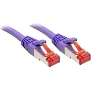 Lindy Patchcord. Cat.6. S/Ftp. 3M. violeta 47825 Fioletowy