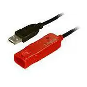 Lindy Usb-A Usb kabelis melns 42782 Kabel Czarny