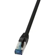 Logilink ielāpu kabelis Cat6A S/Ftp Awg27F. Rūpniecības melns 30M Patchkabel Industrie black