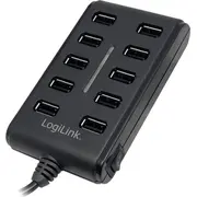 Logilink Ua0125 Hub Usb 10X Usb-A