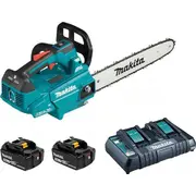 Makita Duc356Pt2B motorzāģis 2 x 18 V 35 cm