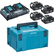 Makita Makpac Power Kit 4Bl1850Dc18Rd Zestaw 18V