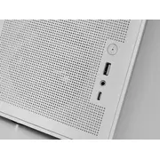 Mars Gaming Mcxpsw Matx Ultra-Compact spēļu datora korpuss ar acu un stikla paneli Pc Case with Mesh Glass Panel