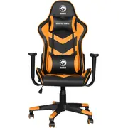 Marvo krēsls spēlētājiem. oranžs Fotel Dla gracza fotel Ch-106.