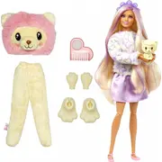 Mattel Cutie Reveal Lion Barbie Doll Sweet Styles sērija Hkr06 Lalka Lew Seria stylizacje