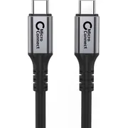 Microconnect Usb kabelis Usb-C 1.5 m melns Usb3.2Cc01.5 Kabel Czarny