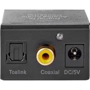 Nedis Acon2510Bk audio failu pārveidotājs Melns Av adapteris Adapter file converter Black