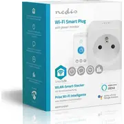 Nedis viedtālrunis Wifip121Ewt viedspraudnis 3680 W Home. Office White Smartfon inteligentny korek Dom. Biuro
