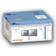 Neomounts galda stiprinājums 2 monitoriem 10 27 Fpma-D1330Dsilver Uchwyt biurkowy na monitory