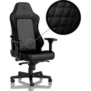 Noblechairs Hero atzveltnes krēsls melns/melns Gagc-113 Fotel czarny/czarny
