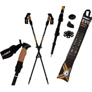 Nūjošanas nūjas Evo Enero Pro pārklājuma melnā paklājiņā Kije Nordic walking pokrowcu czarny mat