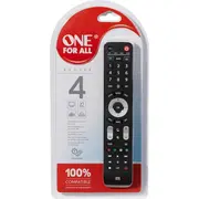 One For All Rtv tālvadības pults Universālā televizora 4 ierīcēm Urc7145 Pilot Uniwersalny pilot Tv do