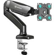 Onkron G80-B grozāms. noliecams galda stiprinājums 13-32 monitoram. maksimāli 8 kg. ar grozāmu. melns Uchwyt biurkowy obrotowo-nachylny uchwyt do monitora maksymalnie obracaniem. czarny