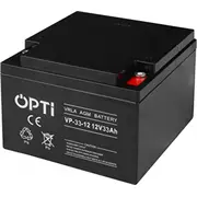 Opti Agm akumulators 12V 33Ah Akumulator