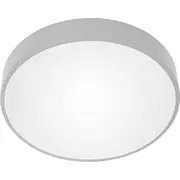 Orno Ovo griestu lampa. lampa 6Xe27. 6X24W. pelēks tērauds. matēta stikla abažūrs. Ip20. 800 Lampa sufitowa plafon szara stal. klosz szklany matowy.