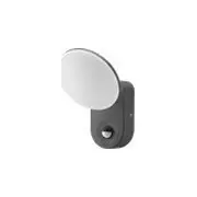Orno Riolit Led sienas lampa 15W. dārza iekārta ar kustības sensoru. 1100Lm. Ip65. 4000K. pelēka Kinkiet oprawa ogrodowa czujnikiem ruchu. szara