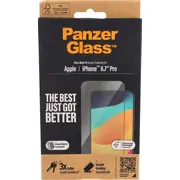 Panzerglass Ultra-Wide Fit iPhone 15 Pro Max ekrāna aizsardzība Iekļauts vienkāršs izlīdzinātājs 2812 6.7 Screen Protection Easy Aligner Included