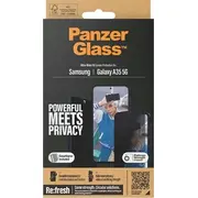 Panzerglass Ultra-Wide Fit Sam A35 5G A356 Privātuma ekrāna aizsardzība Iekļauts vienkāršs izlīdzinātājs P7357 Privacy Screen Protection Easy Aligner Included