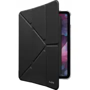 Picom Laut Huex Folio planšetdatora maciņš aizsargvāciņš ar Apple Pencil turētāju priekš iPad Air 11 M2 2024 Melns Etui na tablet obudowa ochronna uchwytem do black