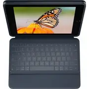 Planšetdatora korpuss Logitech Rugged Combo 3 Blue Smart savienotājs Qwerty Scandinavia Etui na tablet Niebieski Connector Skandynawia