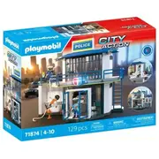 Playmobil Action Heroes 71874 Policijas ziņojums ar progresa vietu Posterunek policji miejscem przesluchan