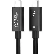 Premium Thunderbolt 5 kabelis. Cable.