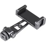 Puluz Rotējošs tālruņa turētājs ar 1/4 universālo stiprinājumu Melns Obrotowy uchwyt na telefon uniwersalnym mocowaniem czarny
