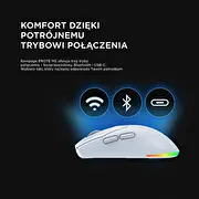 Rampage Prote M5 pele Mysz Protem5-White