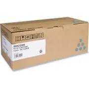 Ricoh 406053 ciāna tonera oriģināls Toner Cyan