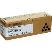 Ricoh 408184 oriģinālais melnais toneris Toner Black