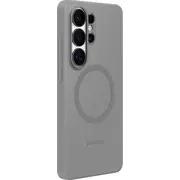 Samsung korpuss Galaxy S26 Ultra silikona magnēts pelēks Etui Silicone Magnet Gray