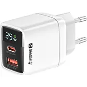 Sandberg 2In1 lādētājs 1Xusb-C 1Xusb 35W Charger