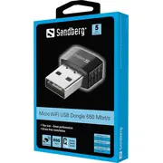 Sandberg Micro Wifi sargspraudnis 133-91 Karta sieciowa Dongle