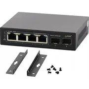 Sfg64Wp-Bt Pulsar Poe slēdzis Gigabit Ethernet 2X Sfp Switch 6-Portowy 4X