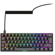 Sharkoon Gaming Tastatatu prasmīga Sgk50S4 Gen2 Schw.-Gelb Rgb Tastatur Skiller schw.-gelb