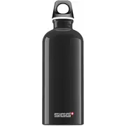 Sigg Pudele ar vāciņu. melna. 600 ml Butelka czarna